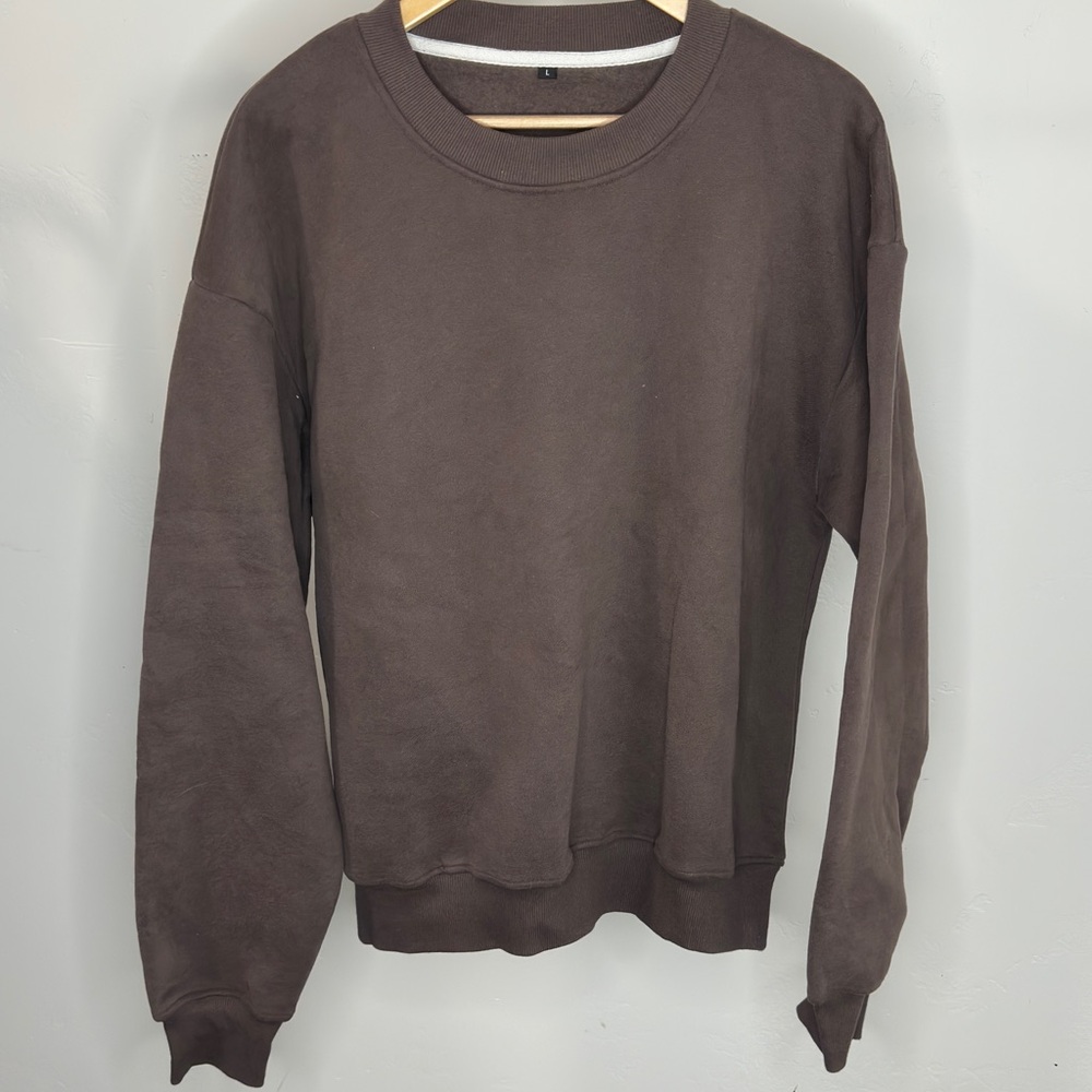 ESNTLS Cozy Brown Sweatshirt